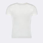 T-shirts T-shirt contraste Réédition Courrèges Blanc Homme