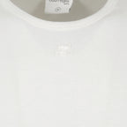T-shirts T-shirt contraste Réédition Courrèges Blanc Homme