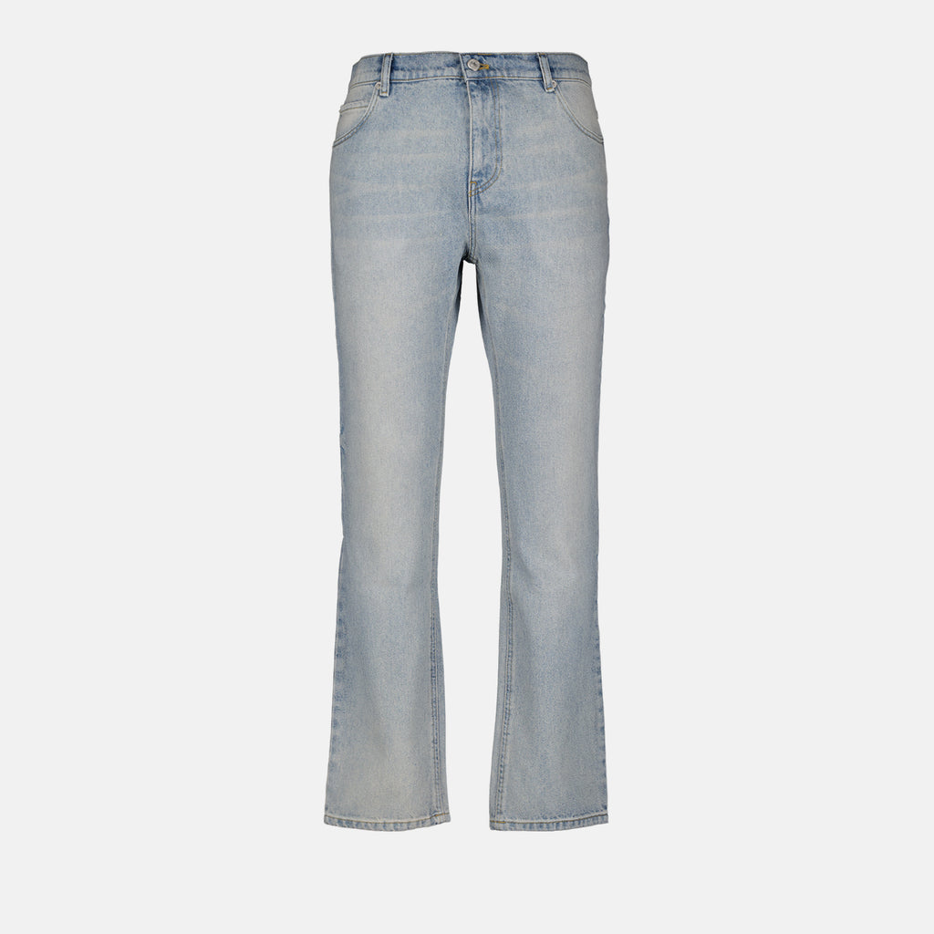 Pantalons Jean droit Courrèges Bleu Homme