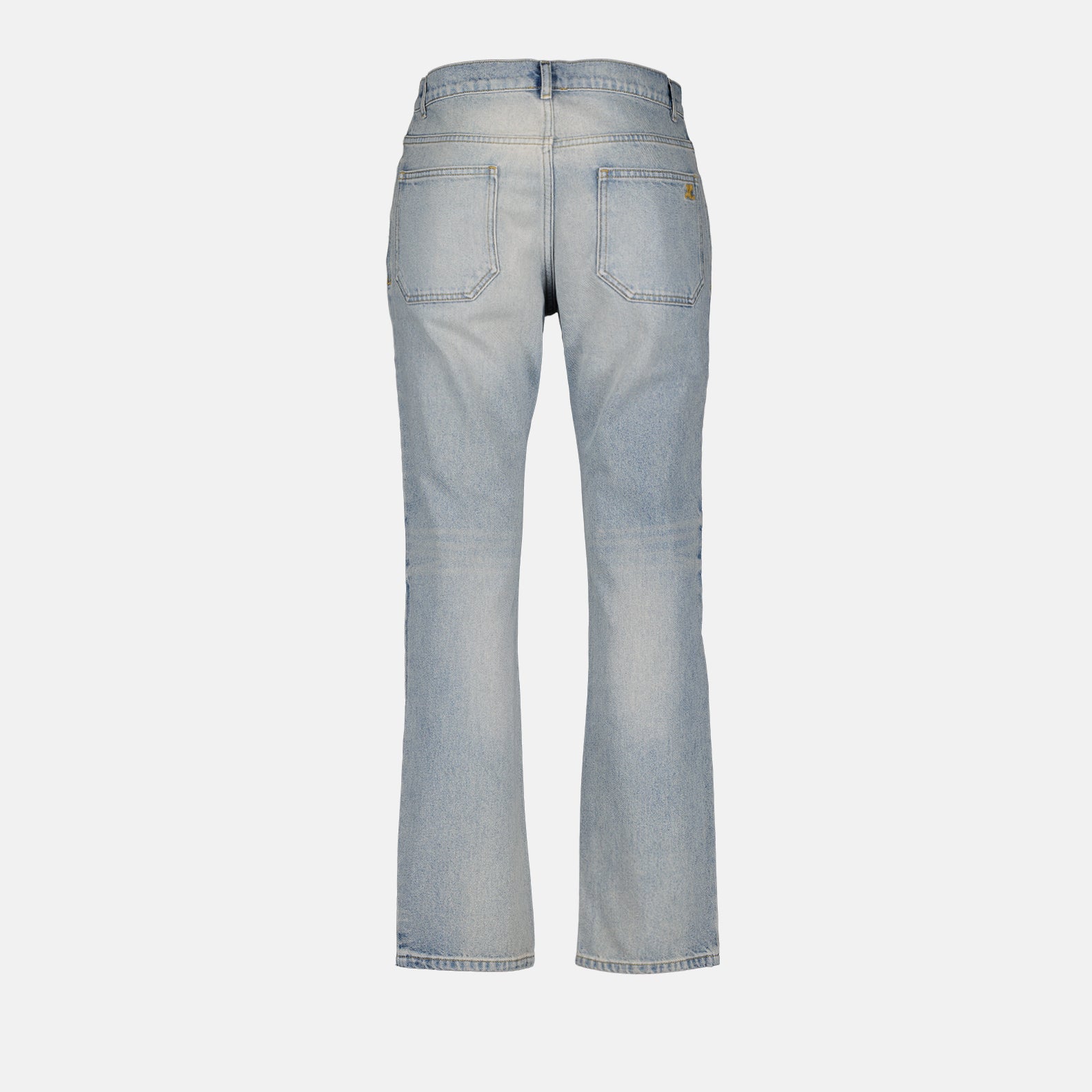 Pantalons Jean droit Courrèges Bleu Homme
