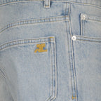 Pants Straight Jeans Courrèges Blue Man