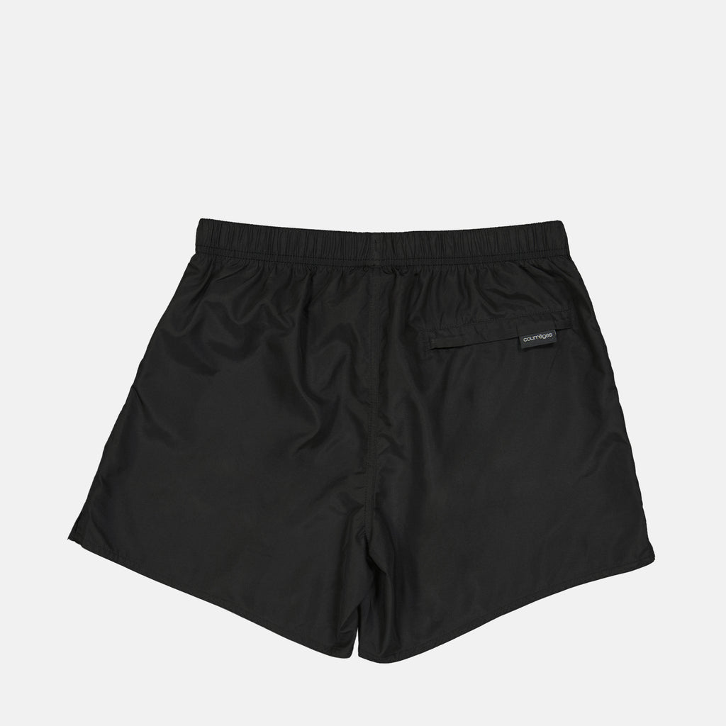 Strandmode Short de bain AC Courrèges Schwarz Homme