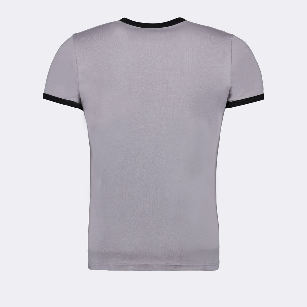 T-shirts T-shirt contraste Réédition Courrèges Gris Homme