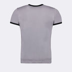T-shirt T-shirt Reissue a Contrasto Courrèges Grigio Homme