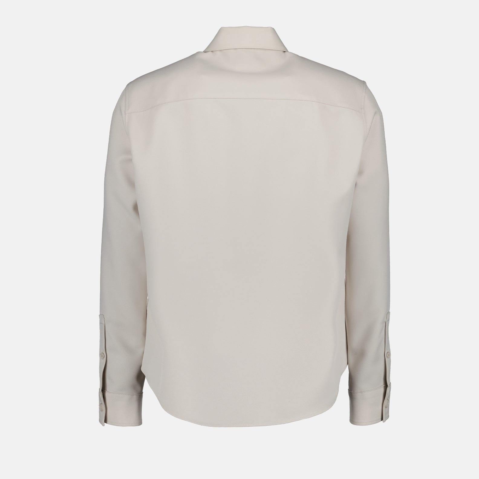 Chemises Veste zippée en twill Courrèges Gris Homme