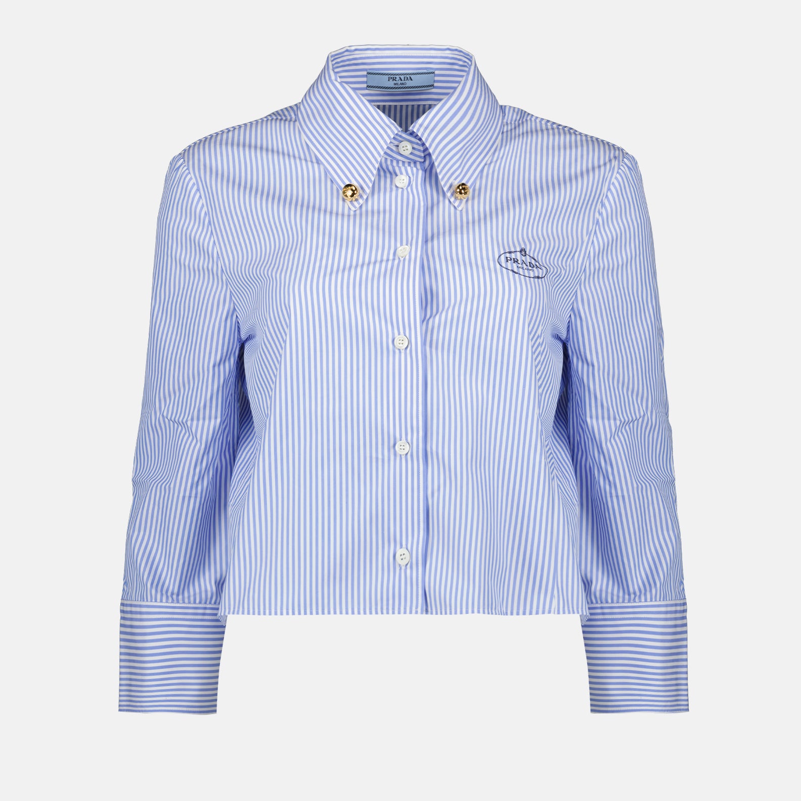 Hemden Chemise rayée Prada Blau Femme