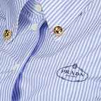 Hemden Chemise rayée Prada Blau Femme