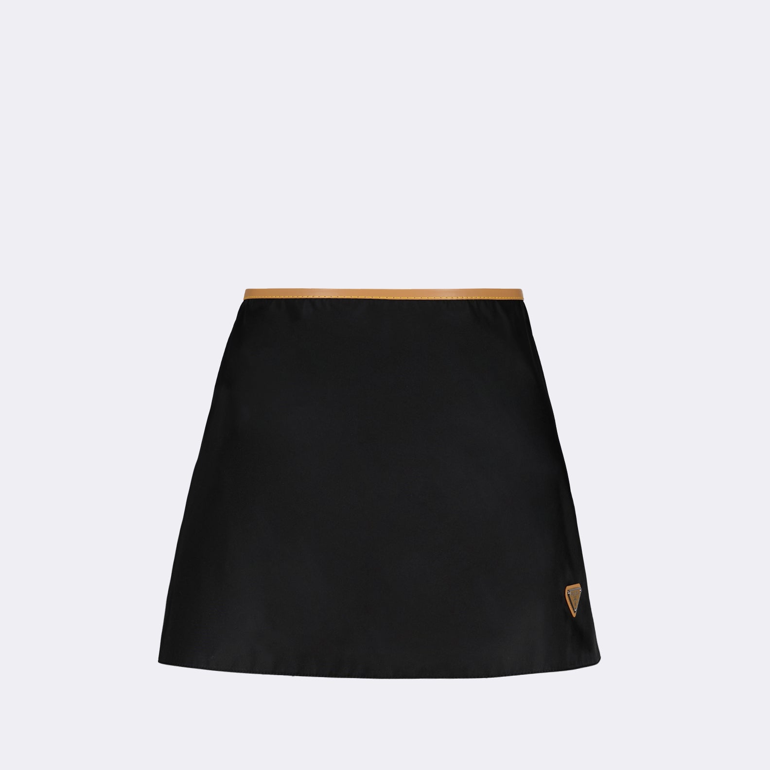 Jupes Mini-jupe en Re-Nylon Prada Noir Femme