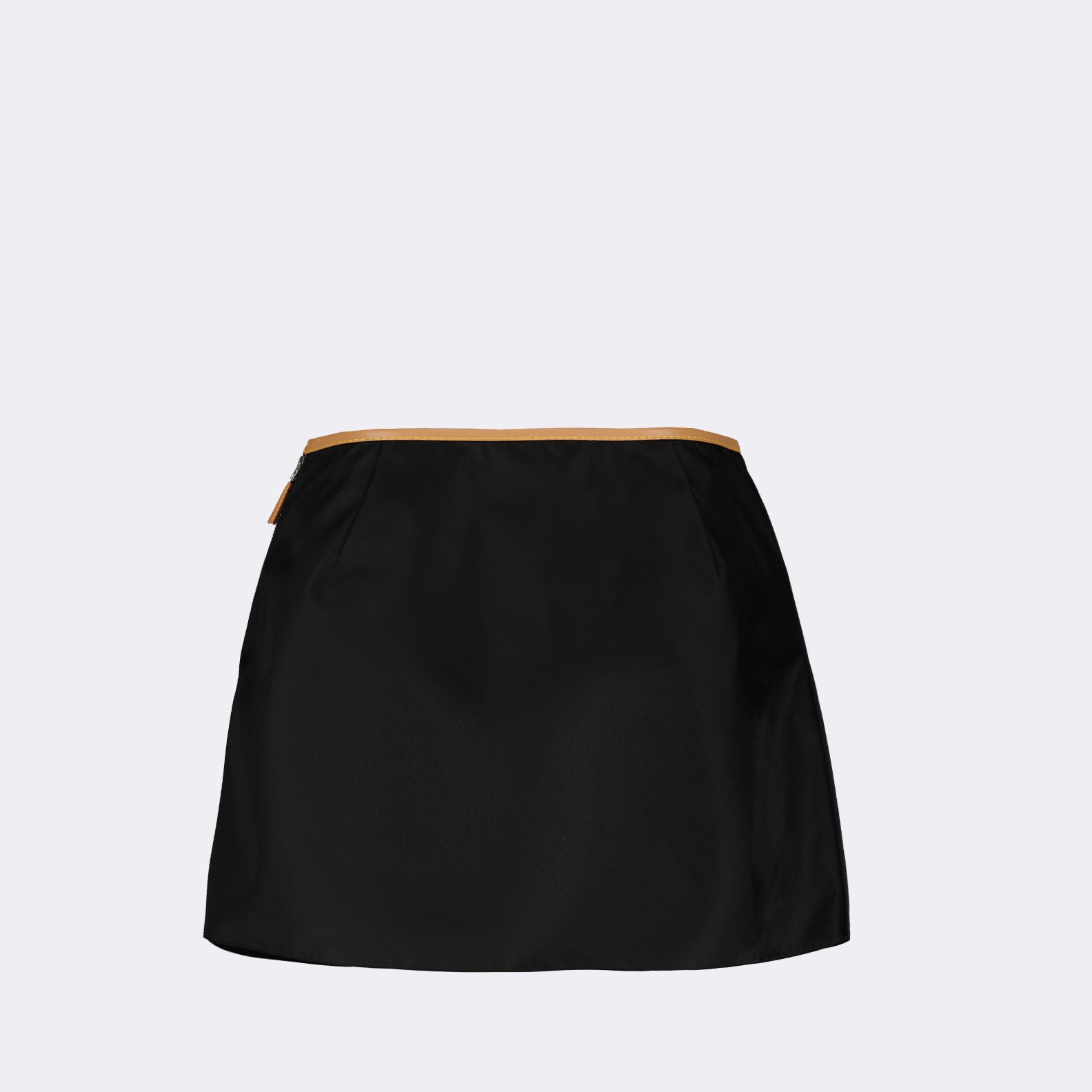 Jupes Mini-jupe en Re-Nylon Prada Noir Femme