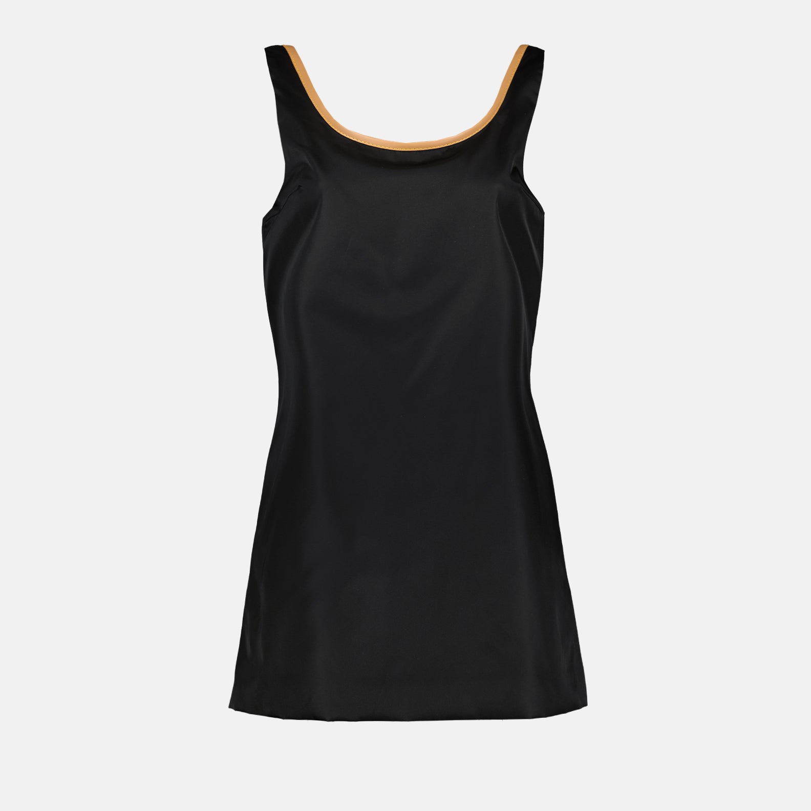 Robes Mini robe en Re-Nylon Prada Noir Femme
