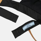 Tops Soutien-gorge en Re-Nylon Prada Schwarz Femme