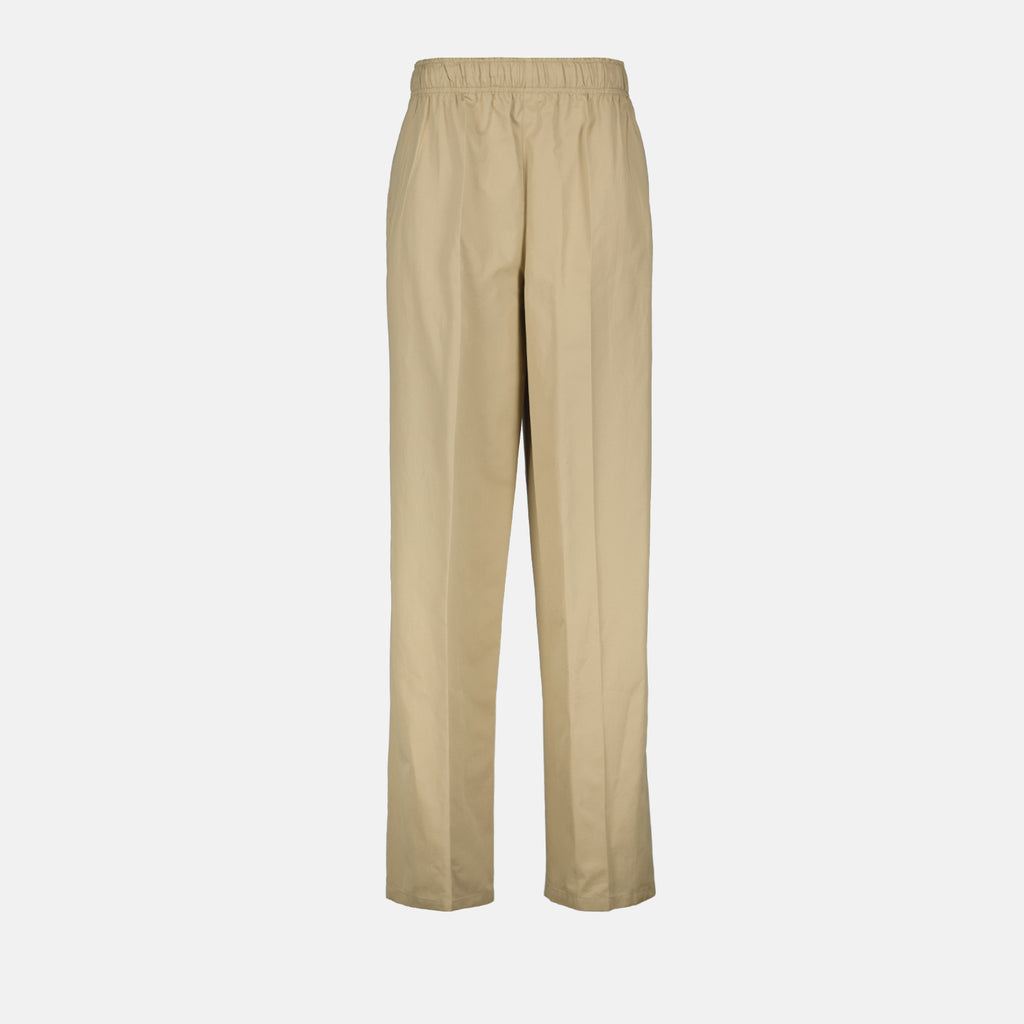 Pantalones Pantalones Rectos Prada Beige Femme