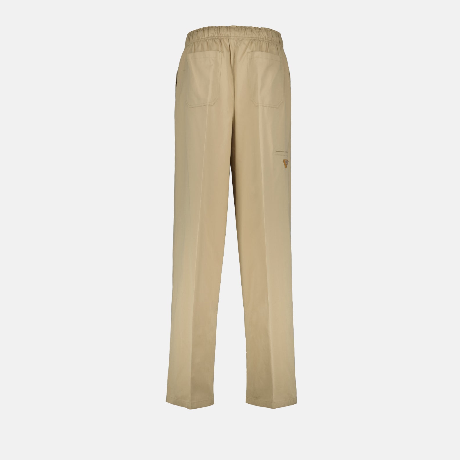 Pantalons Pantalon droit Prada Beige Femme