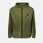 Chaquetas Coupe-vent en Re-Nylon Prada Verde Homme