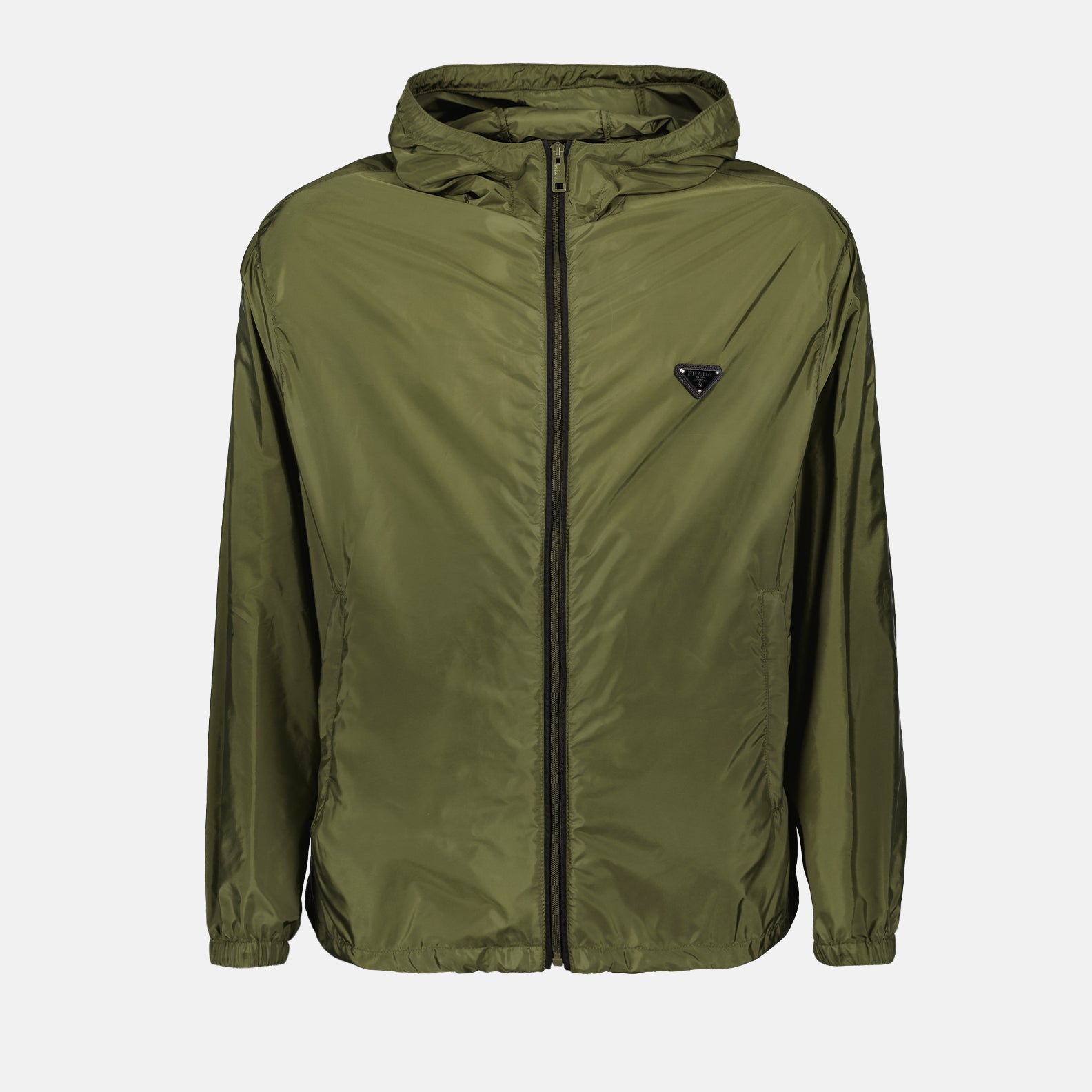 Jaquetas Coupe-vent en Re-Nylon Prada Verde Homme