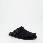 오픈 슈즈 VLogo 모노그램 뮬 Valentino Garavani 검은색 Homme