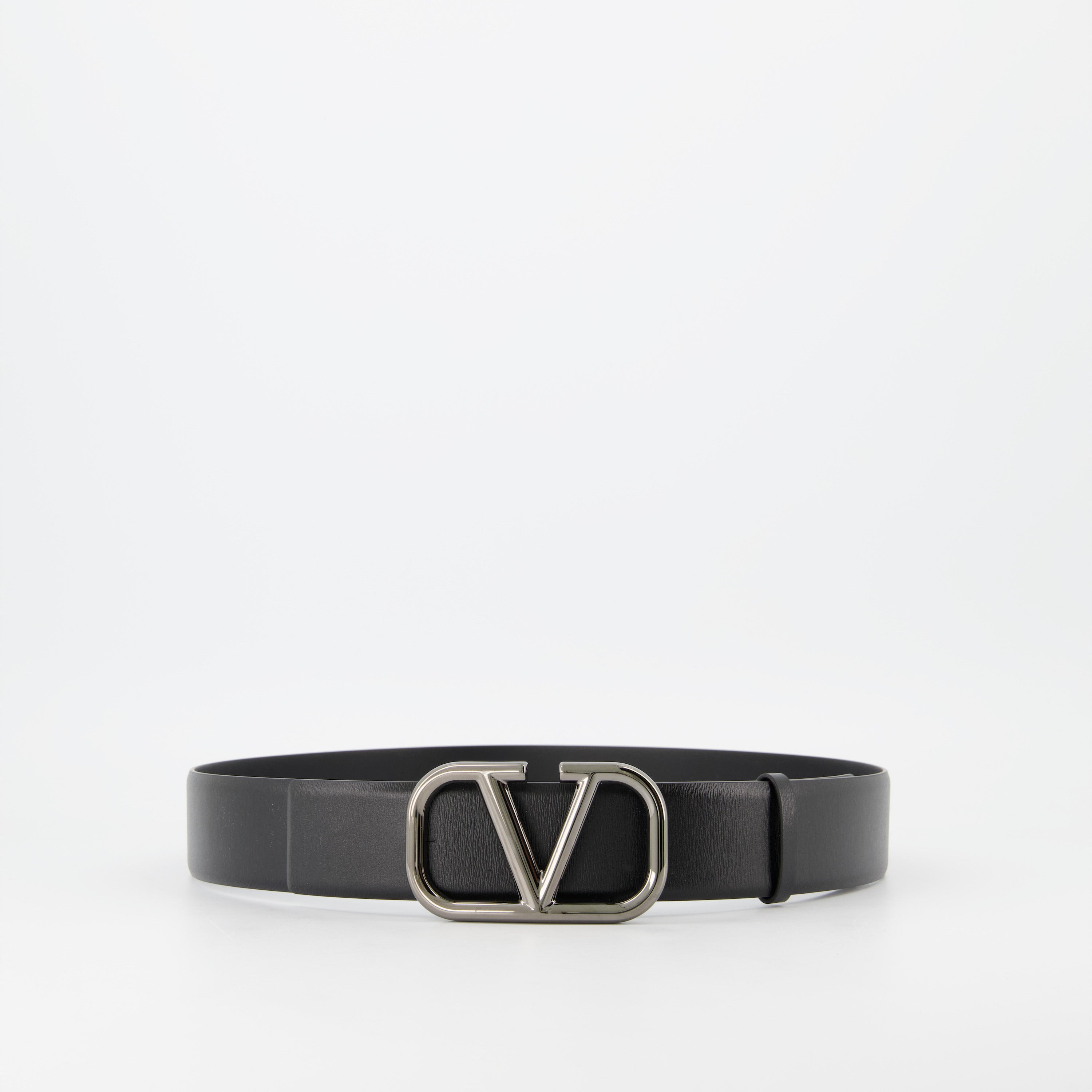 Cintos Ceinture VLogo Valentino Garavani Preto Homme