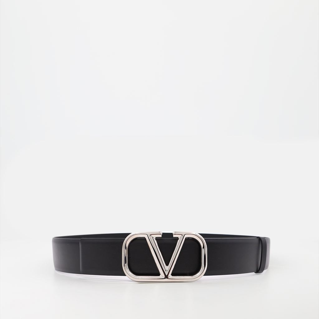 Cintos Ceinture VLogo Valentino Garavani Preto Homme