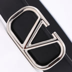 Cintos Ceinture VLogo Valentino Garavani Preto Homme