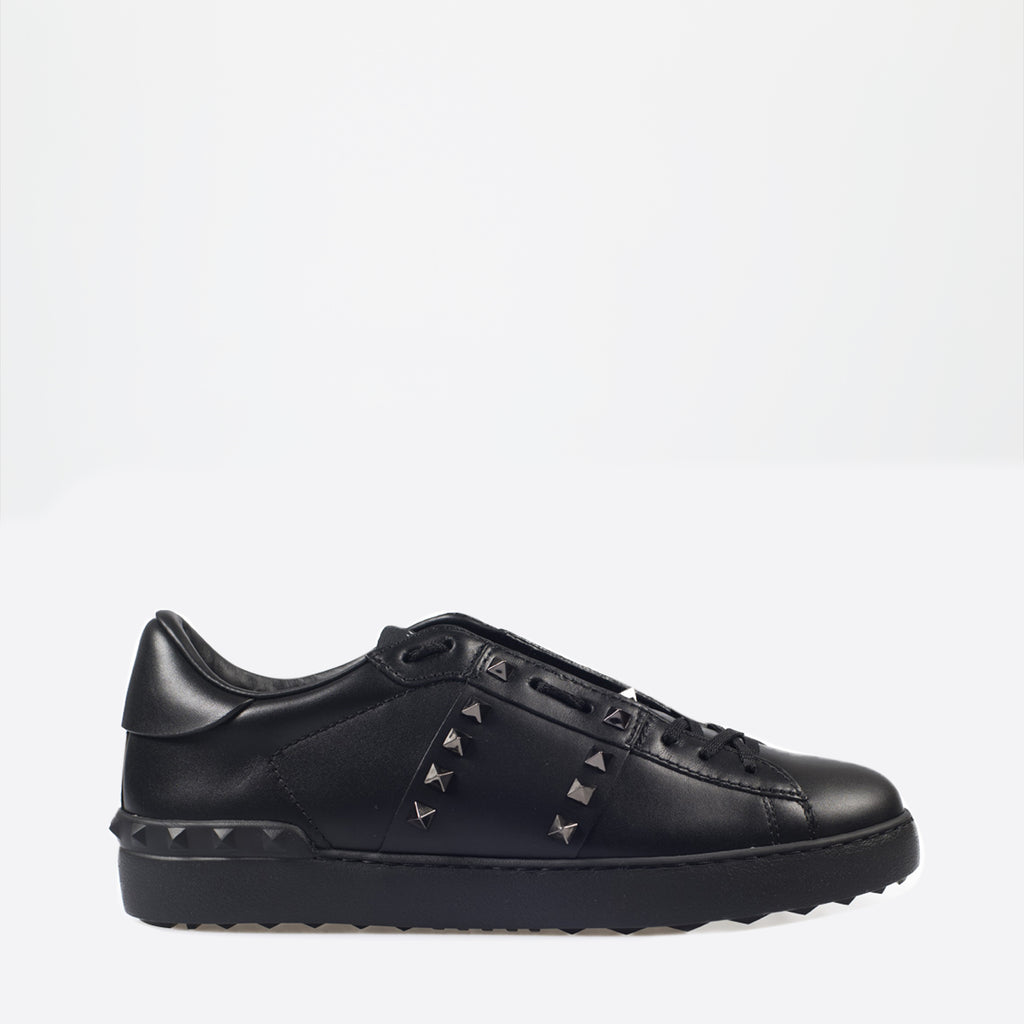 Sneakers Baskets Open Rockstud Valentino Garavani Nero Homme