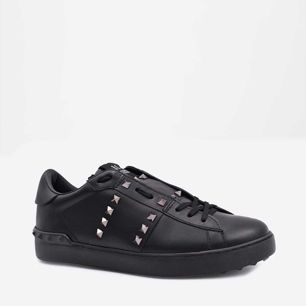 Sneakers Baskets Open Rockstud Valentino Garavani Nero Homme