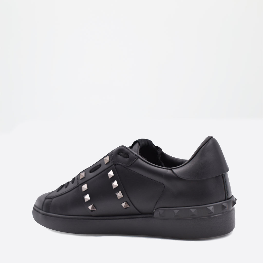 Sneakers Baskets Open Rockstud Valentino Garavani Nero Homme