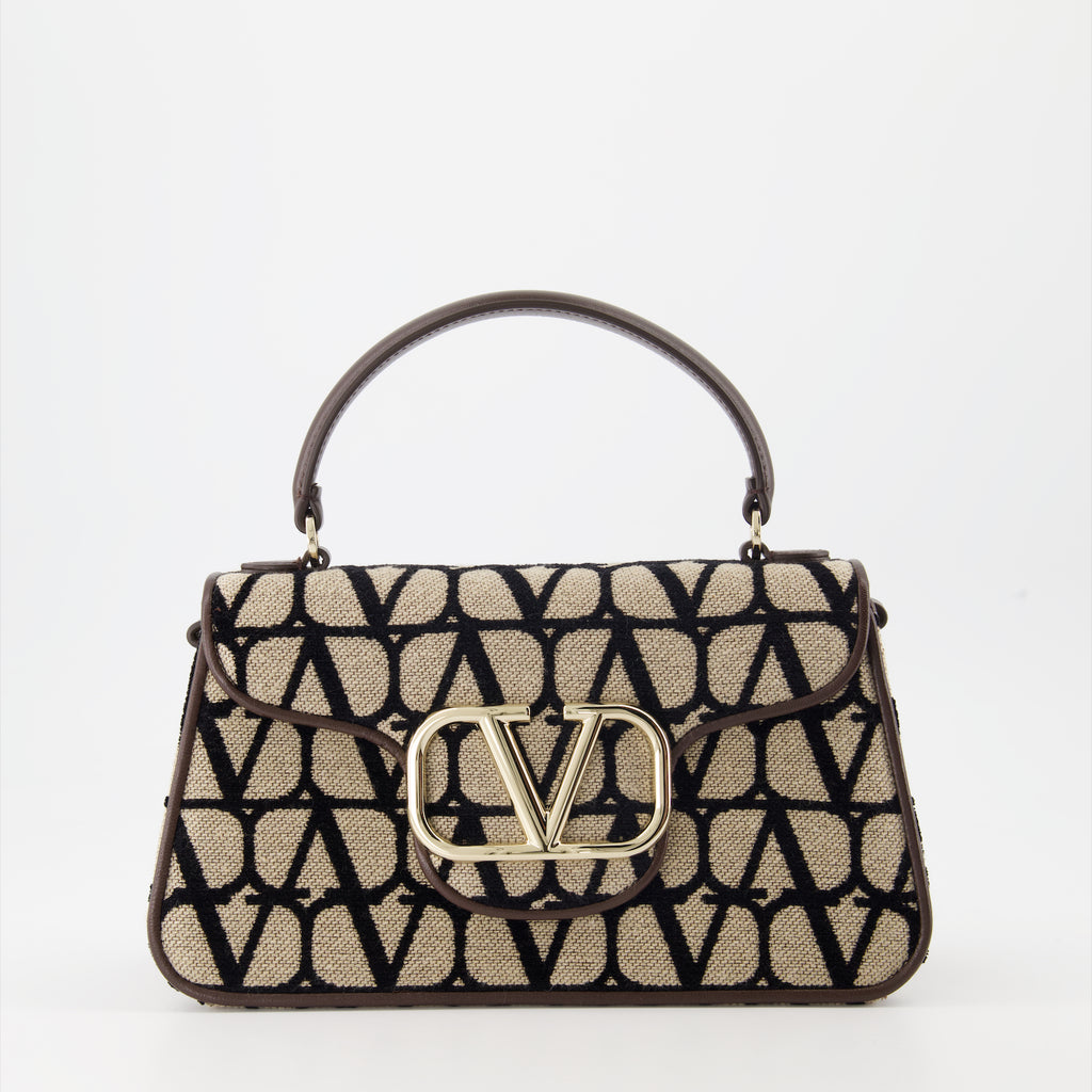 Sacs à main et épaule Sac en toile iconographe Valentino Garavani Marron Femme
