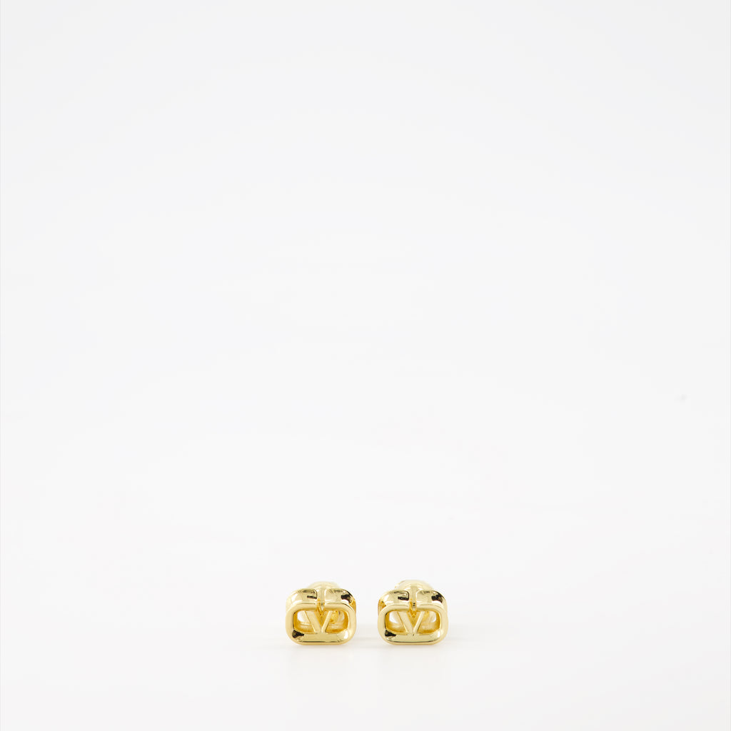 Bijoux Boucles d'oreilles VLogo Valentino Garavani Doré Femme