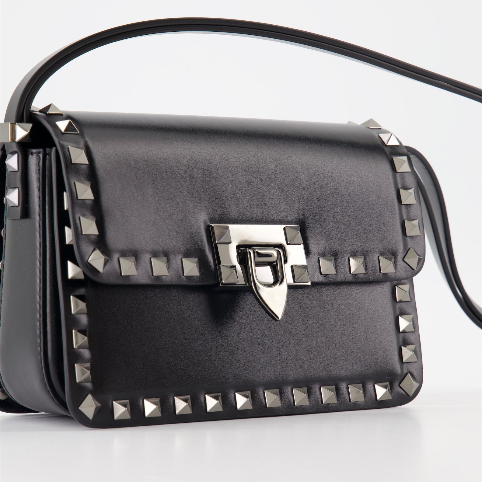 Borse a tracolla Sac Rockstud23 Valentino Garavani Nero Femme
