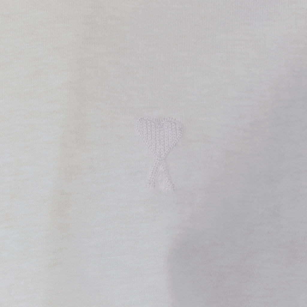 Camisetas Camiseta Ami de Coeur Ami PARIS Blanco Unisexo