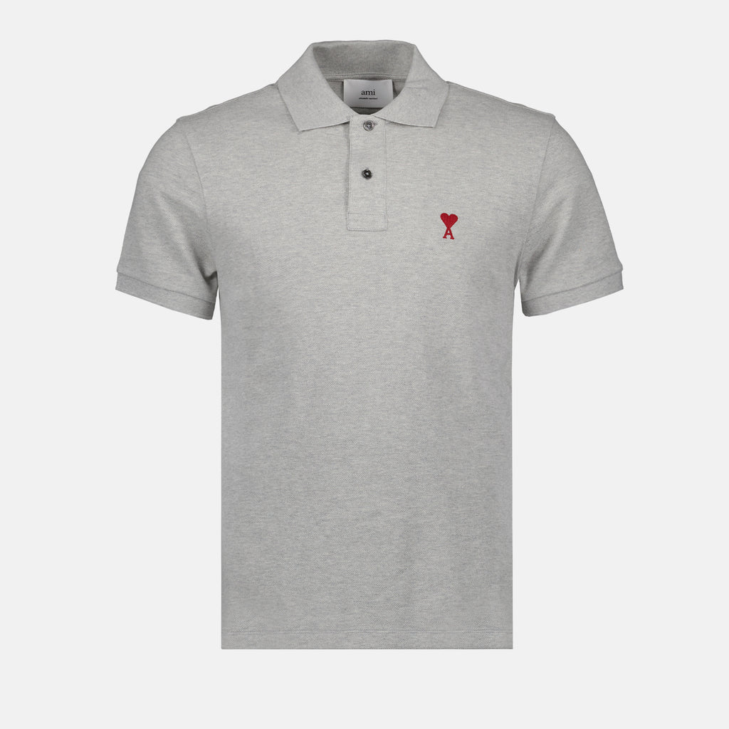 Polo shirts Ami de Coeur Polo Ami PARIS Gray Unisex