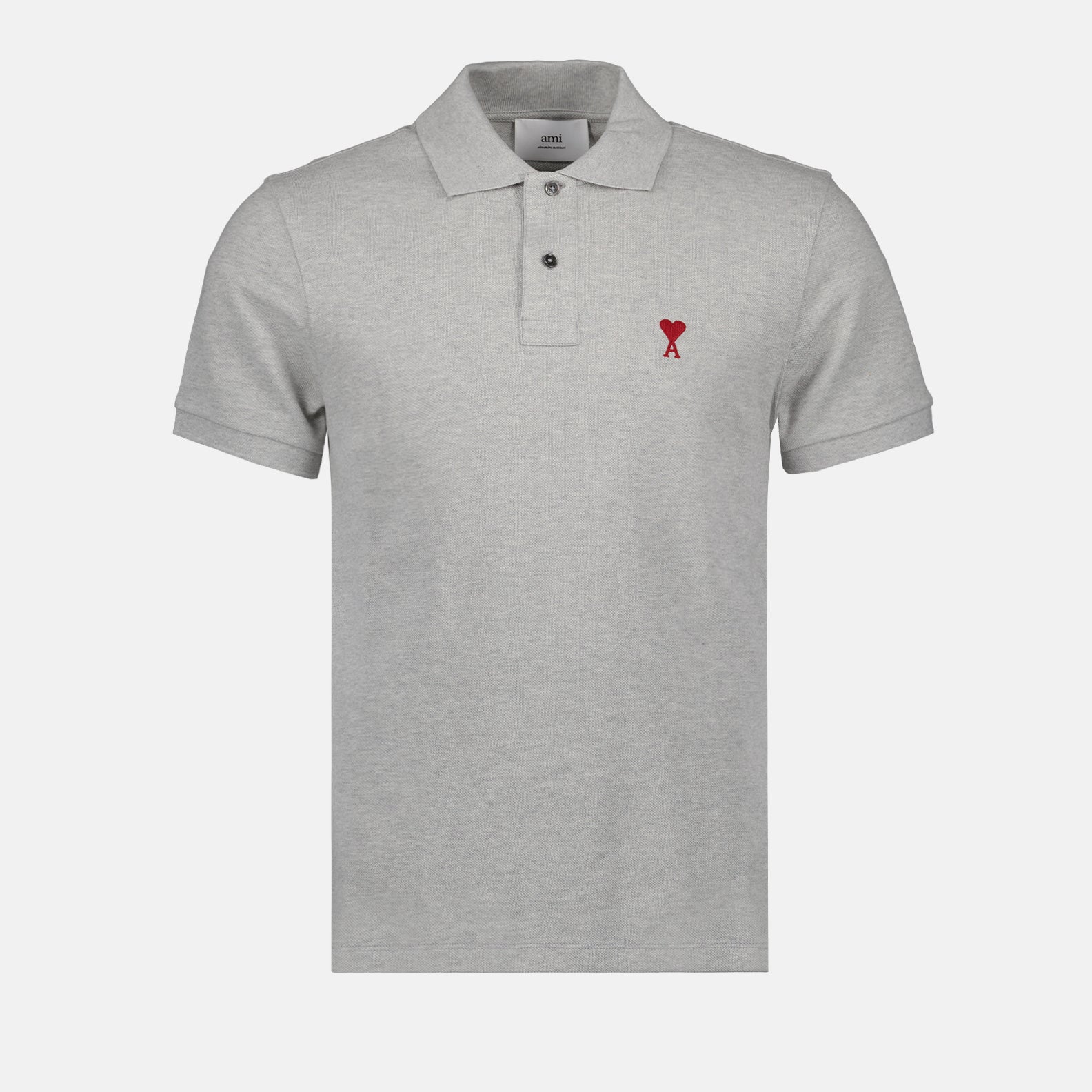 Polos Polo Ami de Coeur Ami PARIS Gris Unisexo