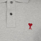 Polo shirts Ami de Coeur Polo Ami PARIS Gray Unisex