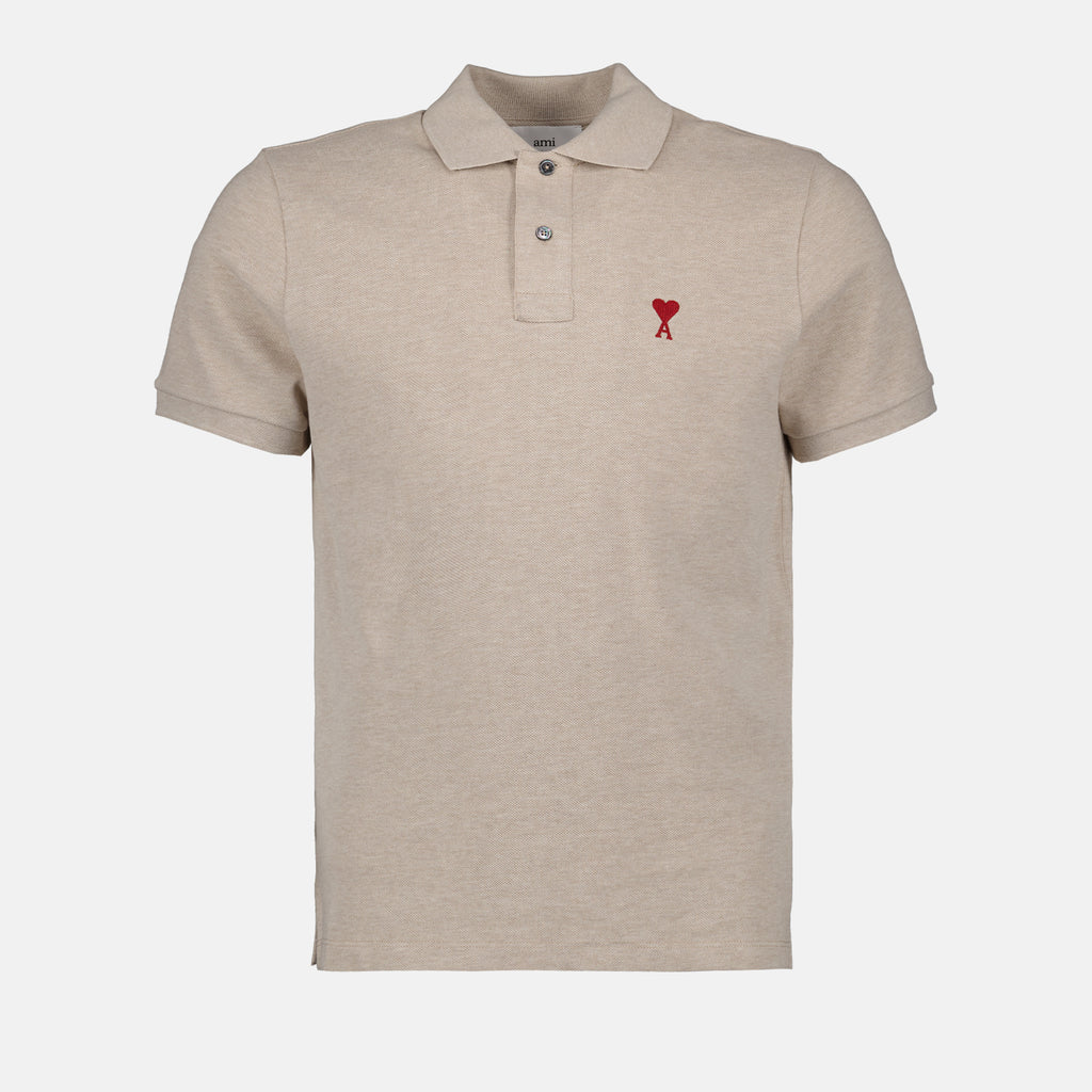 Poloshirts Polo Ami de Coeur Ami PARIS Beige Unisex