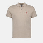 Poloshirts Polo Ami de Coeur Ami PARIS Beige Unisex