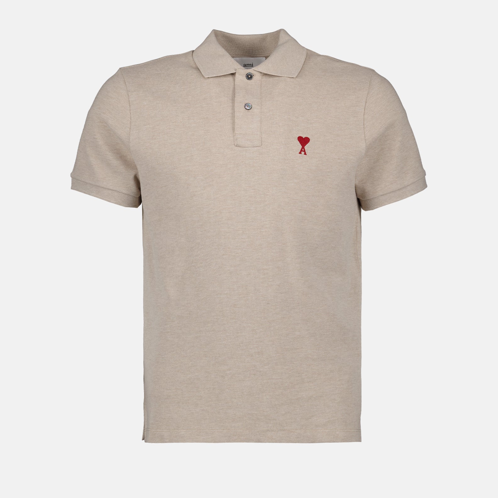 Polos Polo Ami de Coeur Ami PARIS Beige Unisexo