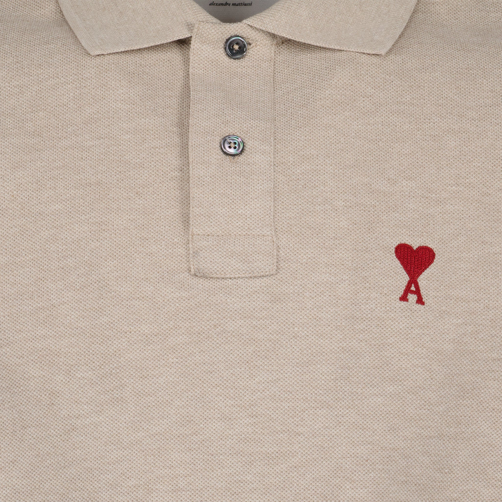 Poloshirts Polo Ami de Coeur Ami PARIS Beige Unisex