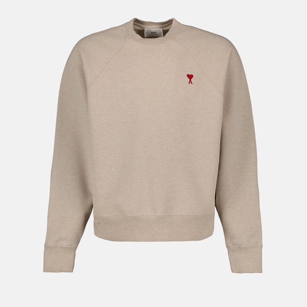 Sweatshirts Ami de Coeur Sweatshirt Ami PARIS Beige Unisex