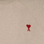 Sweatshirts Ami de Coeur Sweatshirt Ami PARIS Beige Unisex