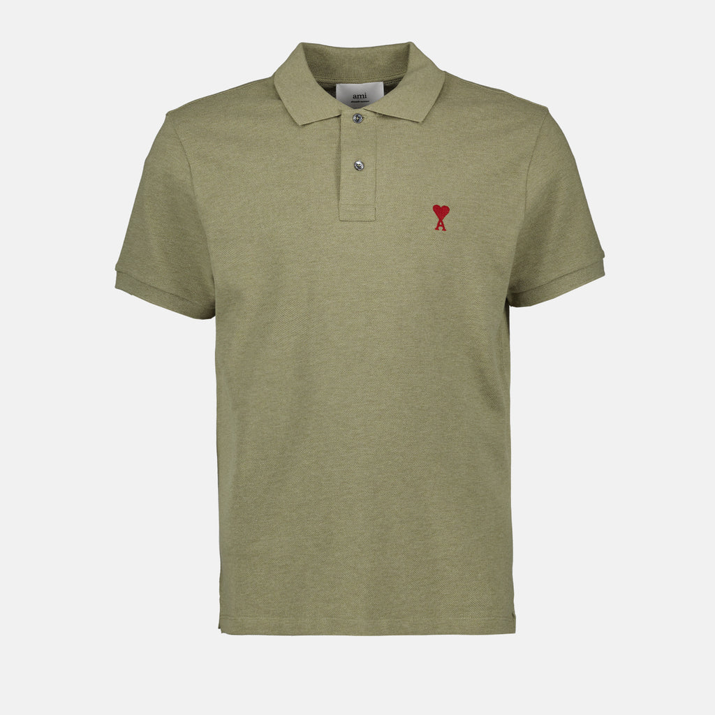 Polos Polo Ami de Coeur Ami PARIS Caqui Unisexo