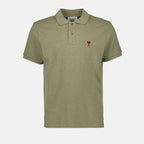 Polos Polo Ami de Coeur Ami PARIS Caqui Unisexo