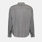 Hemden Chemise rayée Ami PARIS Schwarz Unisex