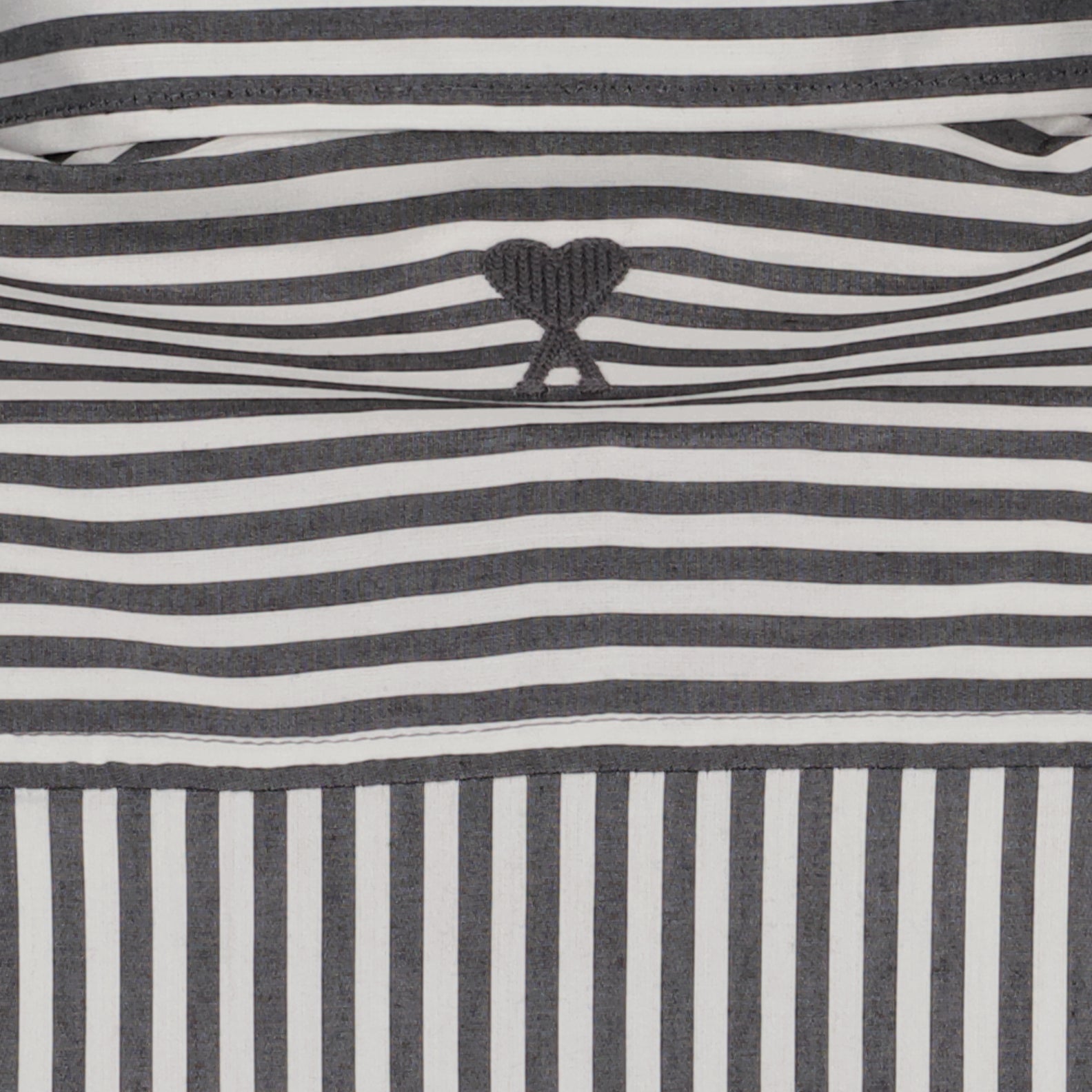 Hemden Chemise rayée Ami PARIS Schwarz Unisex