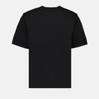 티셔츠 T-shirt Ami brodé Ami PARIS 검은색 남여공용