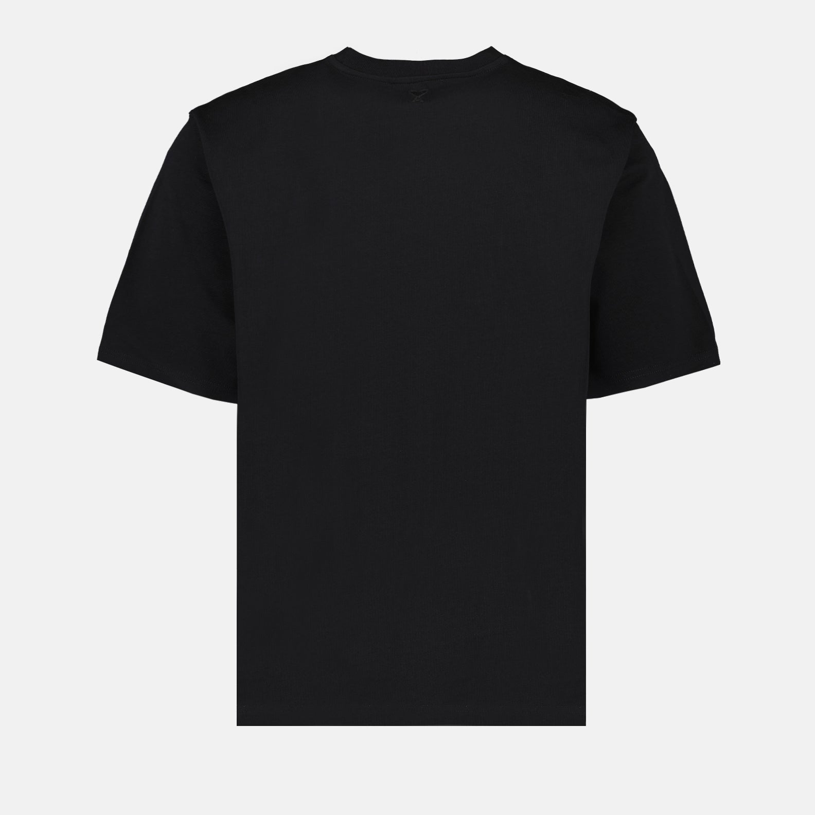 티셔츠 T-shirt Ami brodé Ami PARIS 검은색 남여공용