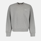 Sweatshirts Sweatshirt Ami brodé Ami PARIS Gris Unisexe