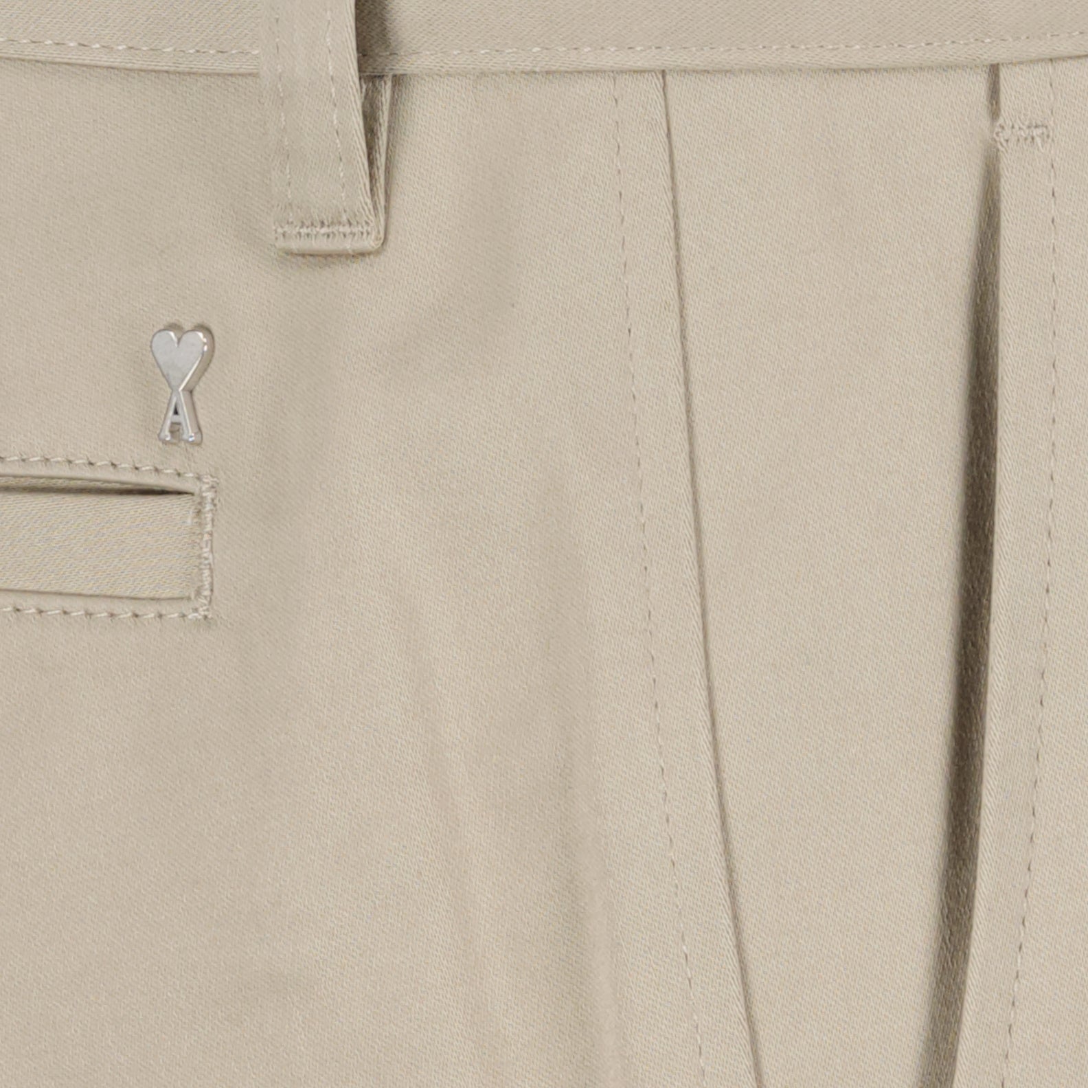 Shorts Short chino Ami PARIS Beige Homme