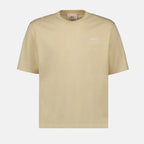 T-shirts Embroidered Ami T-shirt Ami PARIS Beige Unisex