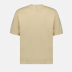 T-shirts Embroidered Ami T-shirt Ami PARIS Beige Unisex