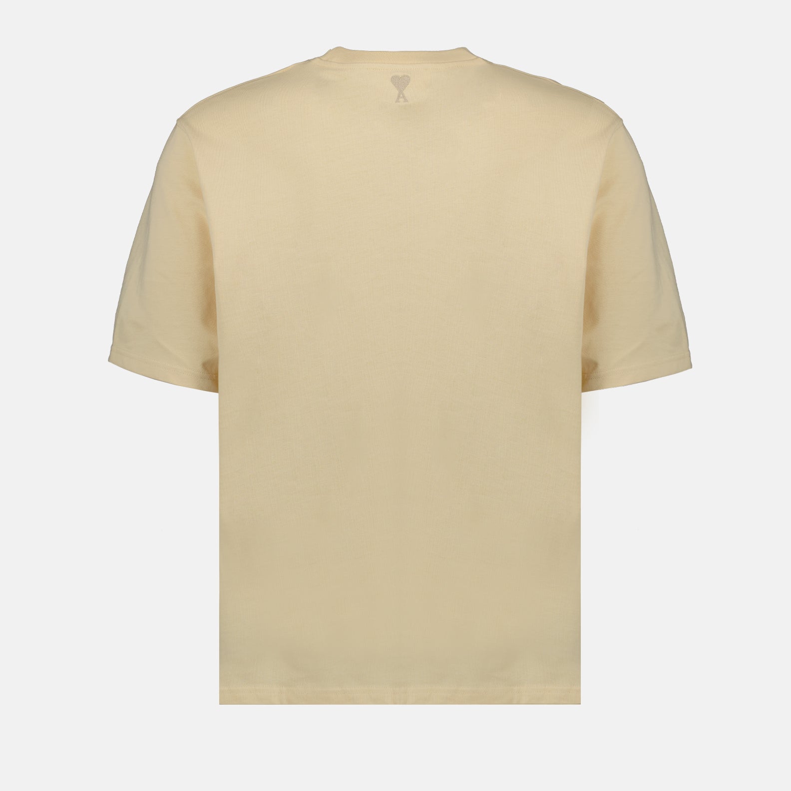 T-shirts Embroidered Ami T-shirt Ami PARIS Beige Unisex